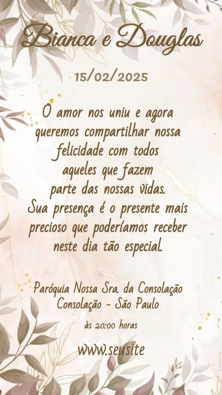 convite digital icasar